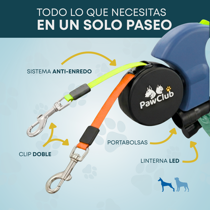 PawCorrea Doble Anti-Enredos 2.0